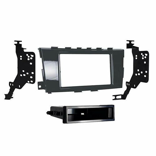 Metra 99-7617GHG Kit For NIssan Altima 2013 Single DIN W/Pocket Grey High Gloss - TuracellUSA