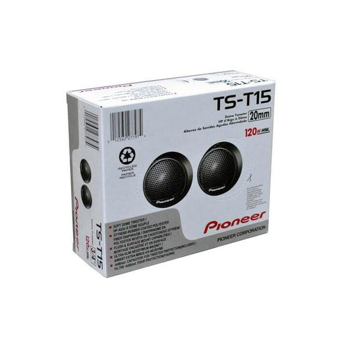 Pioneer TS-T15 Soft Dome 3/4" Tweeter (Sold as pair) 120W max Brand New - TuracellUSA
