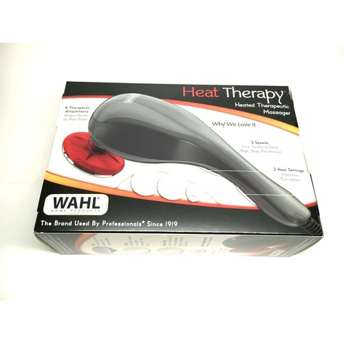 Wahl 41961201 Heat Therapy Handheld Electric Massager Muscle, Back-Neck-Face New - TuracellUSA