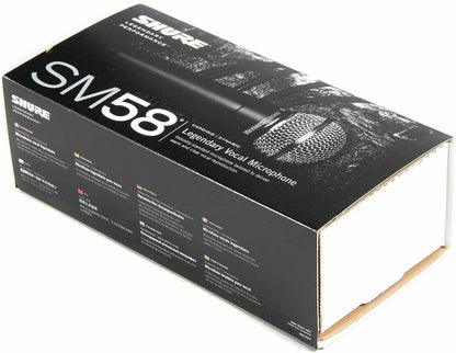 SM58LC Shure Dynamic Wired XLR Professional Microphone BRAND NEW - TuracellUSA