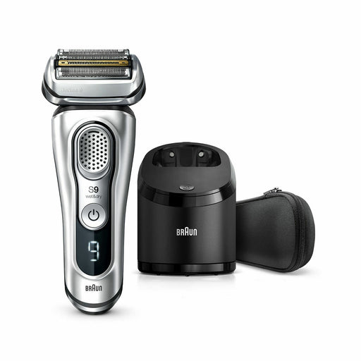 9370CC BRAUN Series 9 Wet & Dry shaver Clean & Charge system and travel case - TuracellUSA
