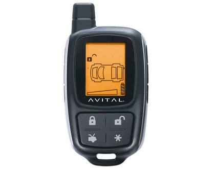 Avital 5305L Alarm & Remote Starter 1500 Ft LCD Pager Keyless Trunk Release NEW - TuracellUSA