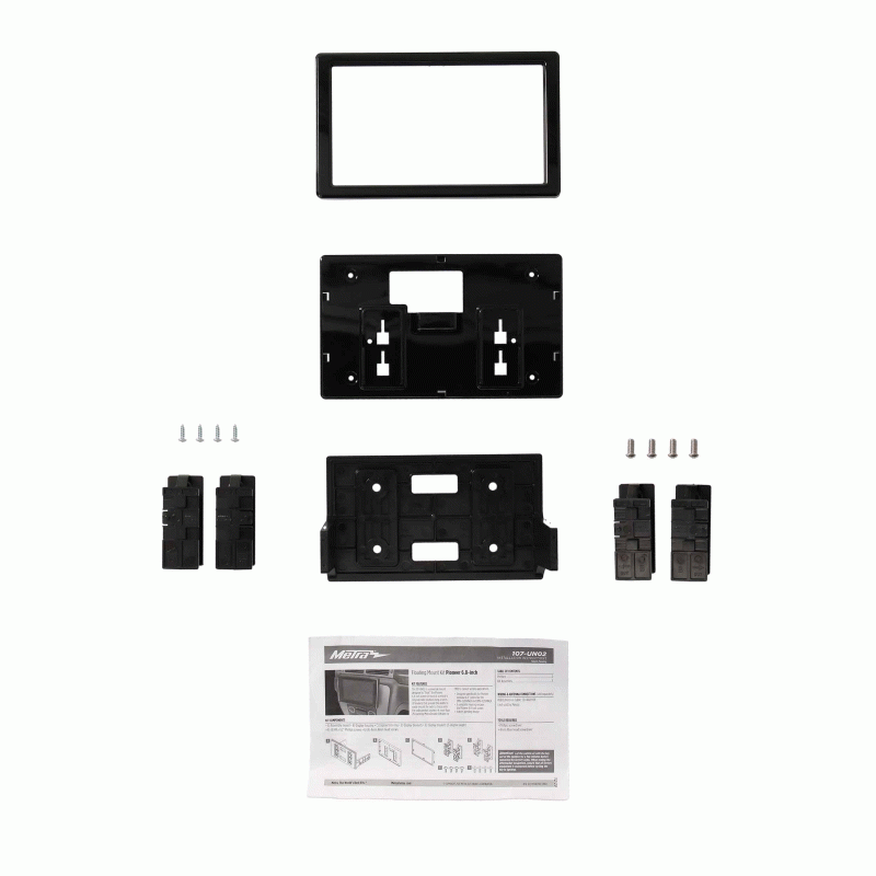 107-UN02 Metra Floating Mount Kit - Pioneer 6.8 Inch Modular Radios