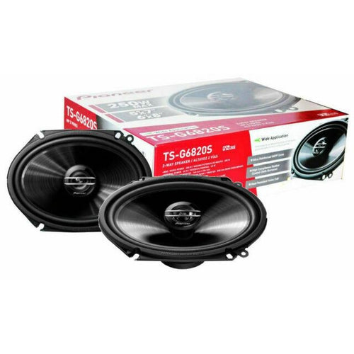 4 Pioneer TS-G6820S 6 x 8 250w 2Way Coaxial Car Speakers NEW - TuracellUSA