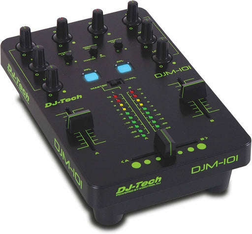 DJM101 DJ-Tech DJ Mixer USB MIDI Controller BRAND NEW - TuracellUSA