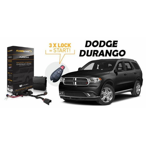 Flashlogic Remote Start for 2011 Dodge Durango PTS 6 Cyl w/Plug And Play Harness - TuracellUSA