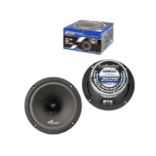 2 - Audiopipe APMB6C 6" Loud speaker Die Cast 250w Peak 125w Rms 8 Ohms PAIR - TuracellUSA