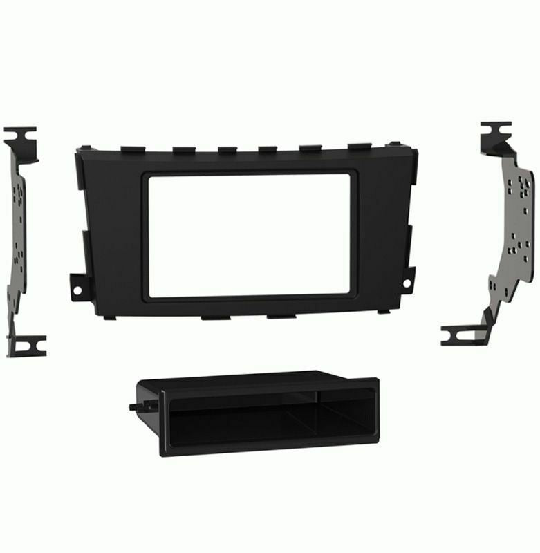 METRA 99-7617B Radio Installation Dash Kit For Nissan Altima 2016-2018 Black - TuracellUSA