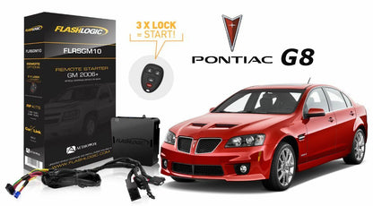 Flashlogic Remote Start for 2009 G8 Pontiac V8 w/Plug & Play Harness - TuracellUSA