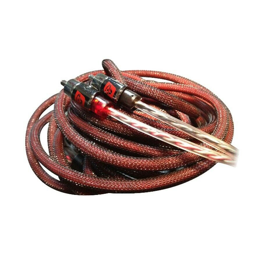 CRS3 Cerwin Vega – 3 ft Stroker Series Dual Twisted Audio/Video RCA Cable NEW - TuracellUSA