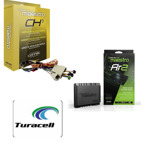 iDATALINK MAESTRO ADS-MRR2 + HRN-RR-CH1 Harness Adapter For CHRYSLER Dodge - TuracellUSA