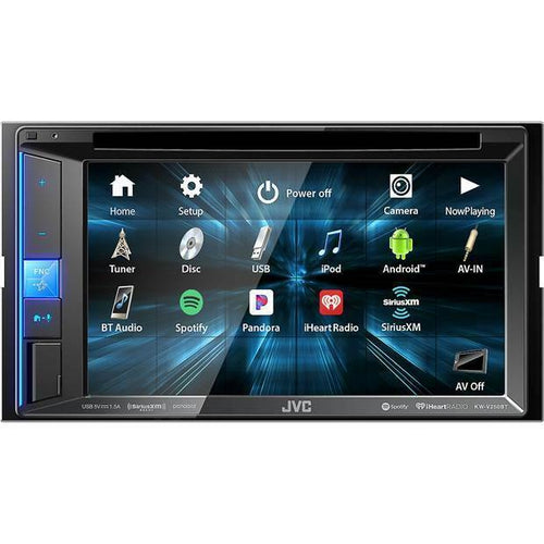 JVC KW-V250BT 6.2" CD/DVD Receiver w/ USB Input and Bluetooth Pandora NEW! - TuracellUSA