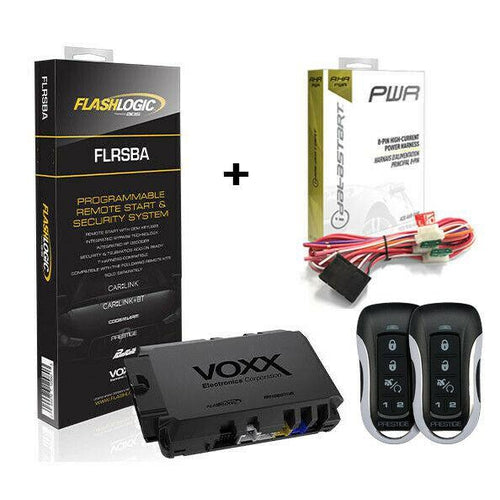 Flashlogic FLRSBA Remote Start Add-On Module 3X LOCK Start, Power Harness, PE5BZ - TuracellUSA