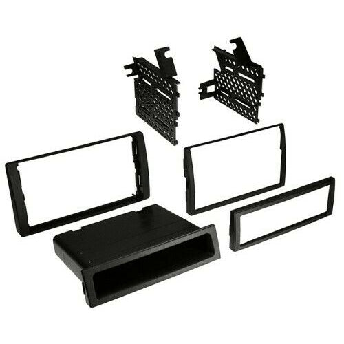 Single Or Double Din Car Stereo Radio CD Player Install Dash Mount Panel Bezel - TuracellUSA
