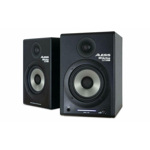 Alesis M1ACTIVE-520-USB Studio Monitors Speakers with USB Audio I/O - Pair - TuracellUSA