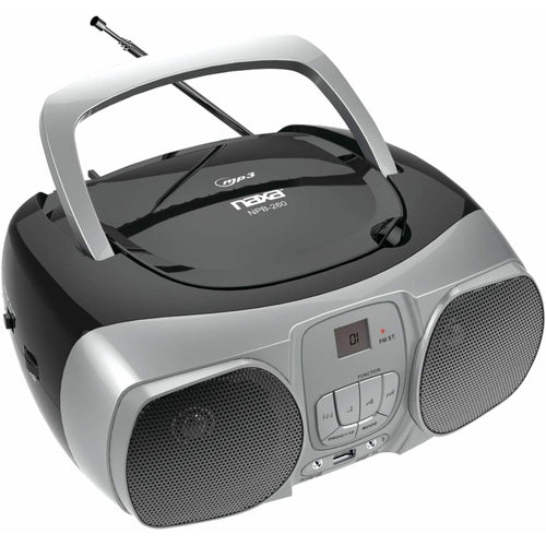 NPB260 NAXA MP3/CD Boombox with USB Player NEW - TuracellUSA