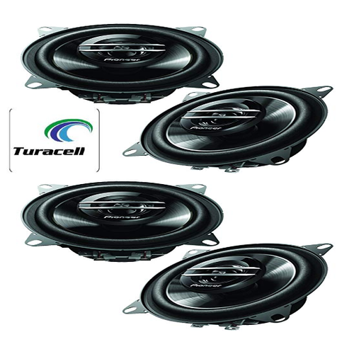 4 PIONEER TS-G1020S 4" 4-INCH CAR AUDIO COAXIAL 2-WAY SPEAKERS - TuracellUSA