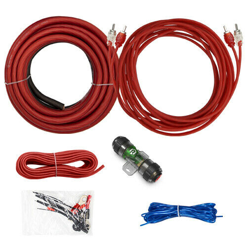 R3A8 Raptor 600W 8 AWG Amp Kit With RCA Cable - Vice Series NEW - TuracellUSA