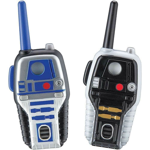 SW212 KID DESIGNS Star Wars R2-D2 and R2-Q5 FRS Walkie Talkies NEW - TuracellUSA