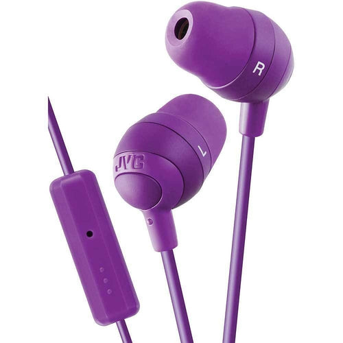 JVC HAFR37 Marshmallow Inner-Ear Earbuds with Remote & Mic 1.2M BRAND NEW - TuracellUSA