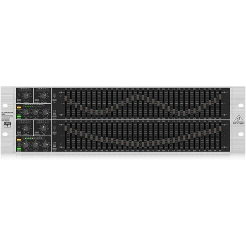 FBQ6200HD Behringer 31-Band Stereo Graphic Equalizer with FBQ Feedback Detection - TuracellUSA