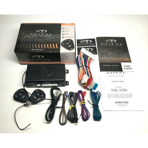 Avital 3100LX Car Alarm Security System 2 Remotes 1500 Feet Range NEW - TuracellUSA