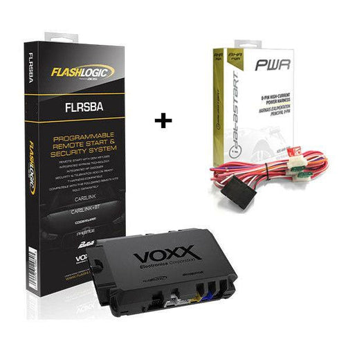 Flashlogic FLRSBA Remote Start Add-On Module 3X LOCK To Start + Power Harness - TuracellUSA