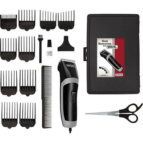 9655-500 Wahl 17 Pc Hair Clipper / Trimmer Complete Kit With Travel Case - TuracellUSA