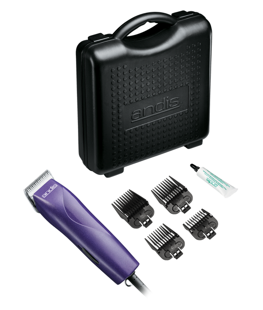 21420 ANDIS Pro Animal Clipper Kit 7 Piece, Detachable Blades, Medium Size Dogs - TuracellUSA