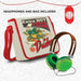 TMNT700 Ematic Ninja Turtles 7″ PortableDVD Player Carrying Bag Headphones NEW - TuracellUSA
