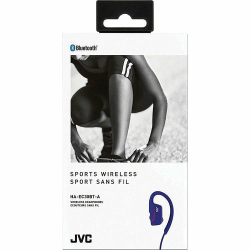 JVC-HAEC30BTA JVC Wireless In-Ear Headphones Blue/Yellow/Red BRAND NEW - TuracellUSA