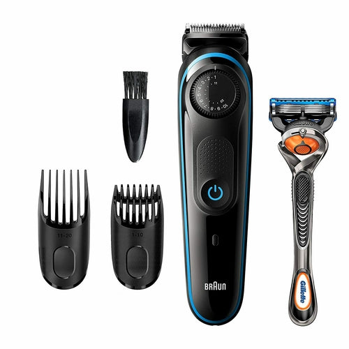 BT3240 braun Cordless&Rechargeable Hair Clipper with Gillette ProGlide Razor NEW - TuracellUSA
