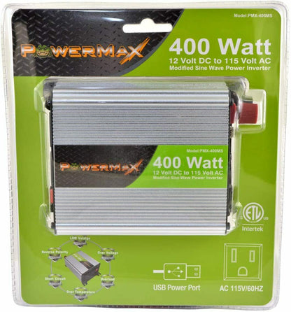PMX400MS Powermax Power Inverter 400W NEW - TuracellUSA