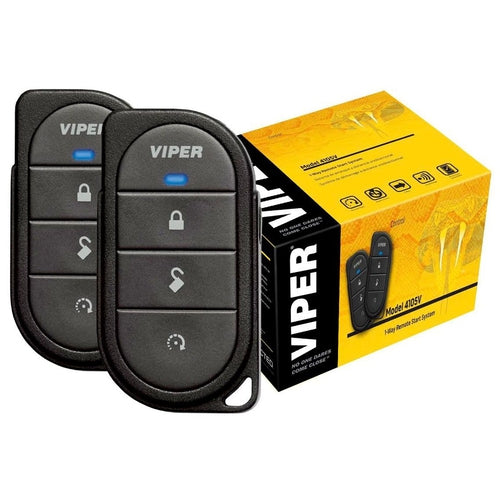 Viper 4105V Remote Car Starter 1-Way TWO 4-Button Remotes Keyless BRAND NEW - TuracellUSA