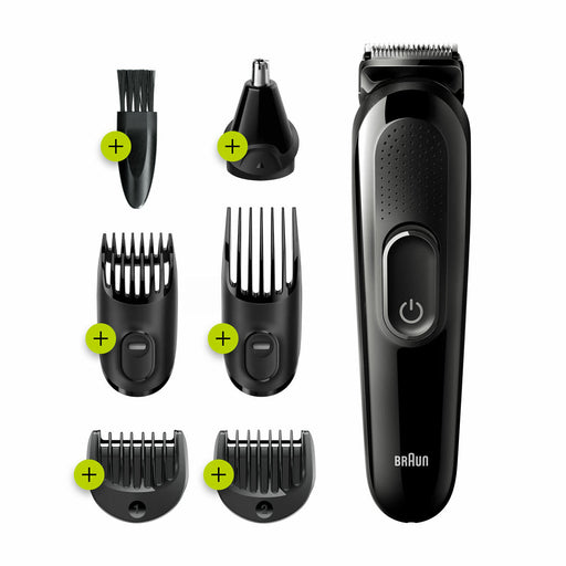 MGK3220 Braun Multi grooming kit 6-in-1 trimmer, 5 attachments NEW - TuracellUSA