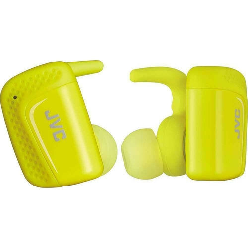 JVC-HAET90BTB JVC Sport True Wireless In-Ear Headphones Black/Yellow BRAND NEW - TuracellUSA