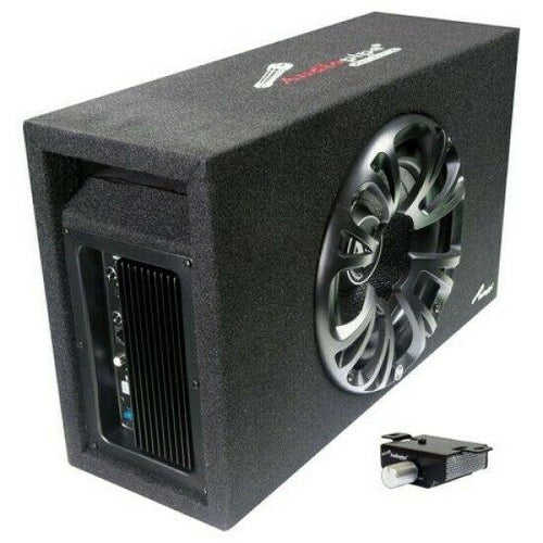 Audiopipe APMINIB1000A 10" Amplified Single Ported Bass Enclosure 1200W 4 Ohms - TuracellUSA