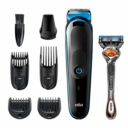 MGK5245 braun 7-in-1 Beard, Hair, Detail Trimmer, Rechargeable, NEW - TuracellUSA