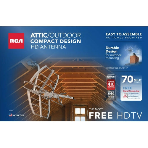 ANT705E RCA Attic/Outdoor Compact HD Antenna NEW - TuracellUSA