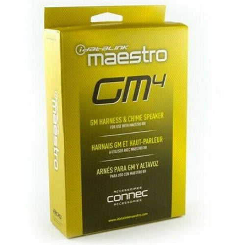 HRN-RR-GM4 IDATALINK MAESTRO GM4 / GM VEHICLES HARNESS W/CHIME FOR ADS-MRR - TuracellUSA
