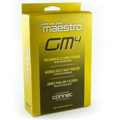 HRN-RR-GM4 IDATALINK MAESTRO GM4 / GM VEHICLES HARNESS W/CHIME FOR ADS-MRR - TuracellUSA