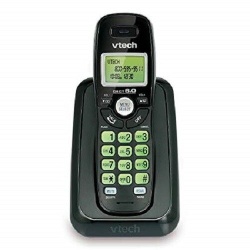 VTECH CS6114-11 DECT6.0 Cordless Phone with Caller ID/Call Waiting - Black - TuracellUSA