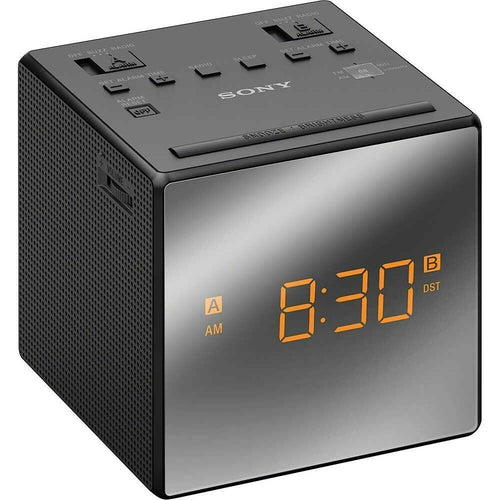 ICFC1TBK Sony Dual Alarm Clock with FM/AM Radio NEW - TuracellUSA