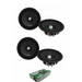 4 x Timpano TPT-NEO8 BULLET 8" Pro Audio Mid Range Loudspeaker (2 Pair) NEW! - TuracellUSA