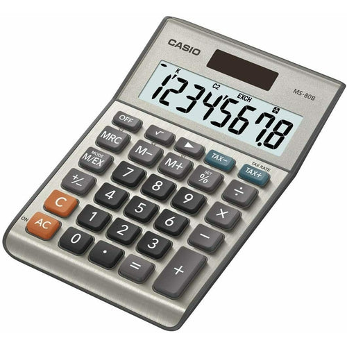 MS80S CASIO Standard Function Desktop Calculator NEW - TuracellUSA