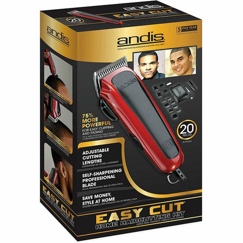 75360 Andis Easy Cut 20-Piece Haircutting Kit - TuracellUSA