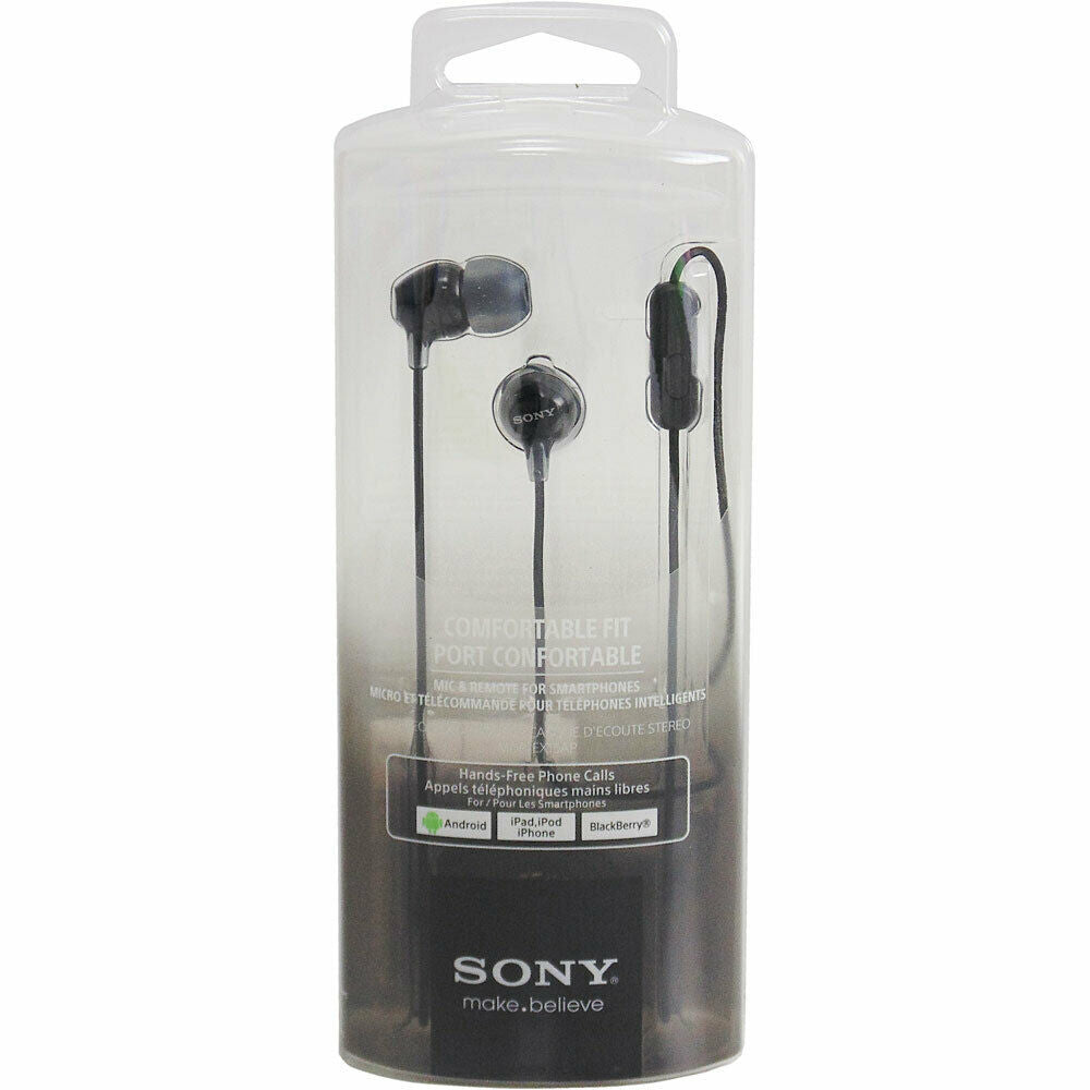 Sony MDREX15AP Fashion Earbuds In Ear Headphones/Headset w/ Mic Assorted Colors - TuracellUSA