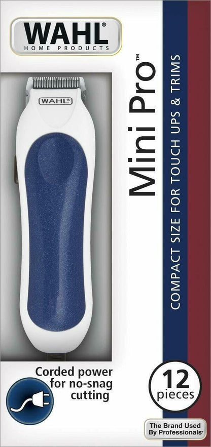 Wahl 9307 Mini Pro 12-Piece Compact Clipper Hair cutting Buzzer Kit BRAND NEW! - TuracellUSA