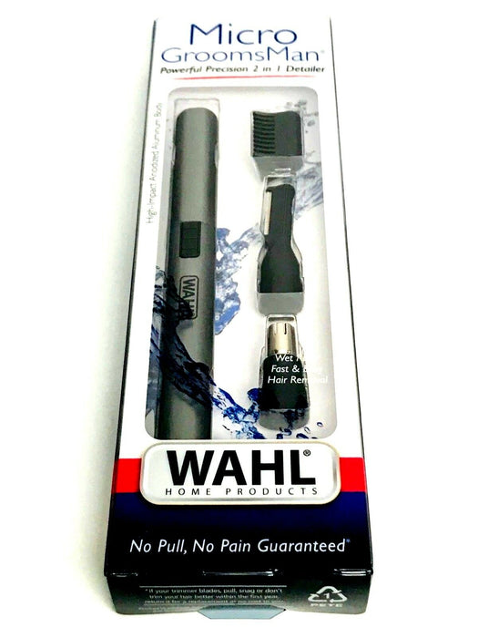 5640600 WAHL Micro GroomsMan Personal NOSE Trimmer/ Detailer WET/DRY NEW! - TuracellUSA