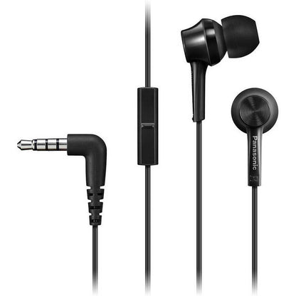 Panasonic RP-TCM115 In-Ear Headphones w/Mic and Remote 9mm Assorted Colors - TuracellUSA